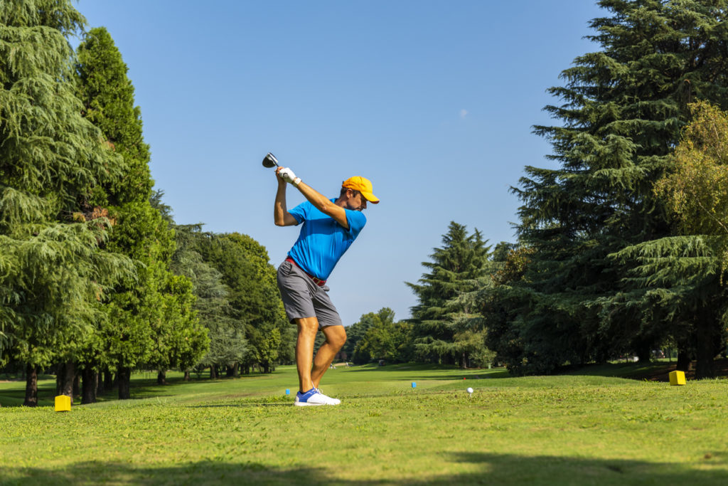 上達道場 ゴルフマスターに学べ ゴルフスイングのリズム テークバックの始動 ゴルフ保険契約サービス